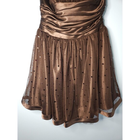 Vintage Jessica Mcclintock Gunne Sax Black Strapless Dress LBD Party SIZE 7 - Picture 6 of 6